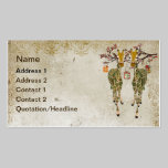 Carte de visite/étiquette de fleurs de cerisier de cartes professionnelles