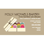 Cartes de visite patissiers