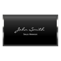 Carte de visite frais de directeur commercial de f