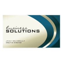Carte de visite luisant