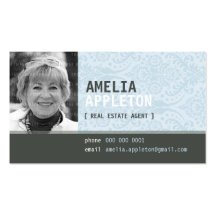CARTE DE VISITE : : photo bariolée 23L