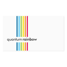 CARTE DE VISITE : : rayure rainbowed 1