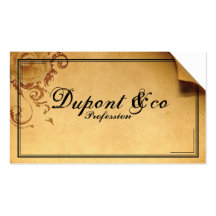 Carte de visite retro - Retro Business card