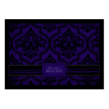 Carte de visite Romance gothique