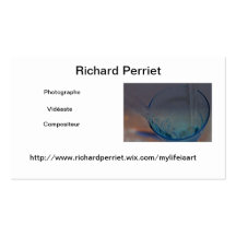 Carte de visite water R.P