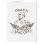 Carte de voeux commémorative d'Obama