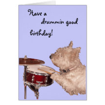 Carte de voeux d'anniversaire