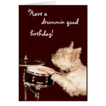 Carte de voeux d'anniversaire