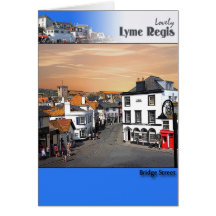 Carte de voeux de Lyme REGIS