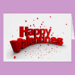 Carte de voeux de Saint-Valentin cartes