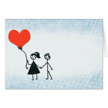 Carte de voeux d'illustration d'enfant