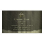 Carte d'entreprise immobilière carte de visite