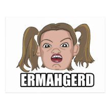 Carte d'Ermahgerd Carte Postale