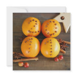 carte d'invitation nouvel an 2011 oranges