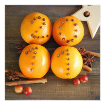 carte d'invitation nouvel an 2011 oranges