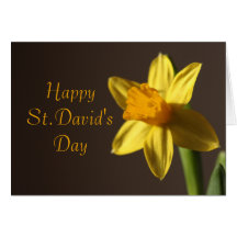 Carte du jour de St David