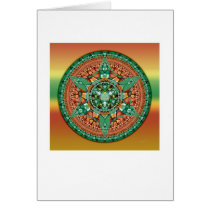 Carte du mandala 2 de cercle de culture cartes
