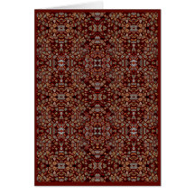 Carte générative d'art de mosaïque de Brown, intér