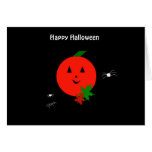 Carte heureuse de Halloween cartes