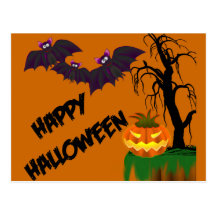 Carte heureuse de recette de Halloween Carte Postale