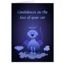 Carte mignonne de chat de perte d'animal familier 