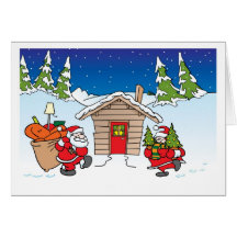 Carte mobile de Noël