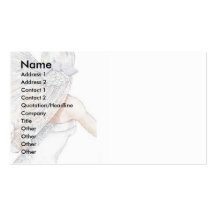 Carte nuptiale de profil cartes de visite professionnelles