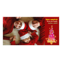 Carte photo 002 de Noël Cartes De Vœux Avec Photo