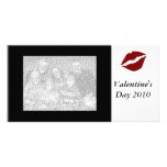 Carte photo 2010 de Saint-Valentin Carte Avec Photo