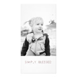 carte photo béni simple cartes de vœux avec photo