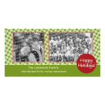 Carte photo : Bonnes fêtes ! 2 photos - horizontal Photocartes Personnalisées