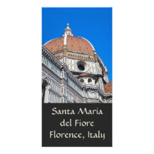 Carte photo de Duomo de Florence Carte Avec Photo