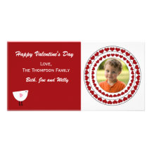 Carte photo de jour de Valentines Photocartes