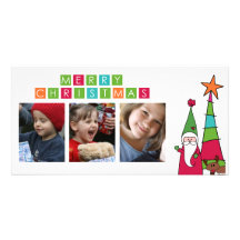 carte photo de Joyeux Noël Cartes De Vœux Avec Photo
