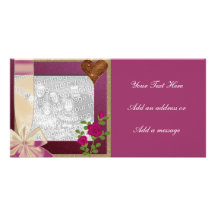 Carte photo de mariage photocarte