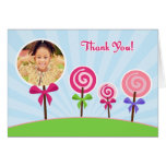 Carte photo de Merci de Lollypop