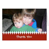 Carte photo de Merci de vacances cartes