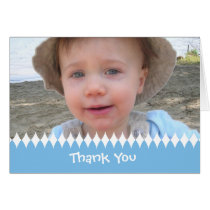 Carte photo de Merci d'enfant ou de bébé cartes
