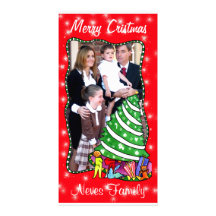 Carte photo de Noël d'enfants Cartes Avec Photo