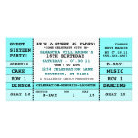 Carte photo d'invitation de billet de concert du b photocartes