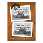 carte photo double face des vacances 5x7 invitation personnalisable