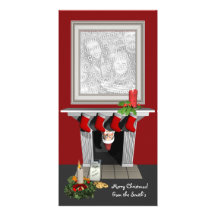 Carte photo drôle de Noël Cartes De Vœux Avec Photo