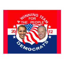 Carte postale 2012 d'Obama