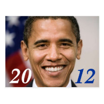 Carte postale 2012 d'Obama