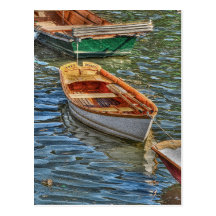 Carte postale à chaînes de bateau