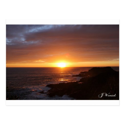 Carte postale australienne de paysage