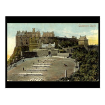 Carte postale, château d'Edimbourg
