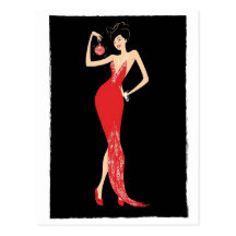 Carte postale chic d'Ornamet