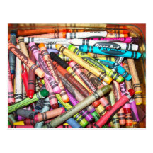 Carte Postale/Crayons