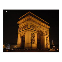Carte postale d'Arc de Triomphe